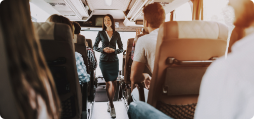 Bus Charter Options for Various Vehicle Types