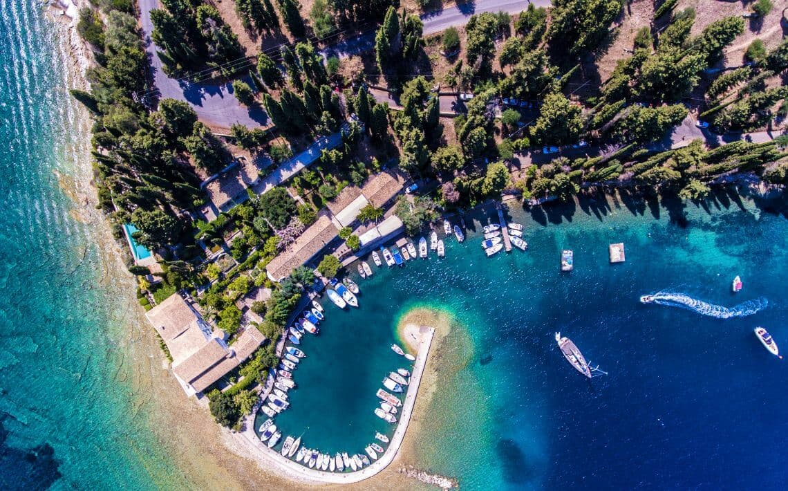 Corfu Airport to Kalami