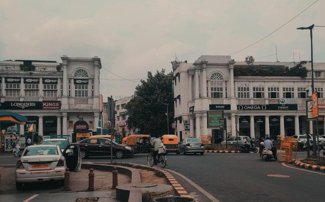 Delhi Airport to City Center