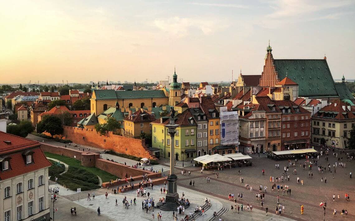 Gdansk Airport to Warsaw