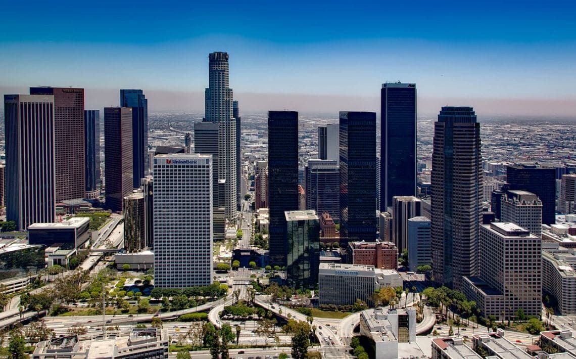 LAX Airport to U.S. Bank Tower