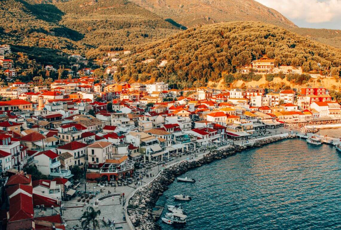 How to get from Preveza Airport to Parga?