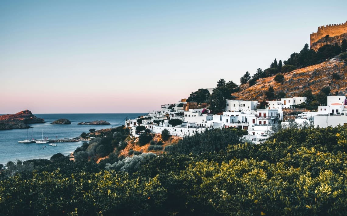 Rhodes Airport to Fanes