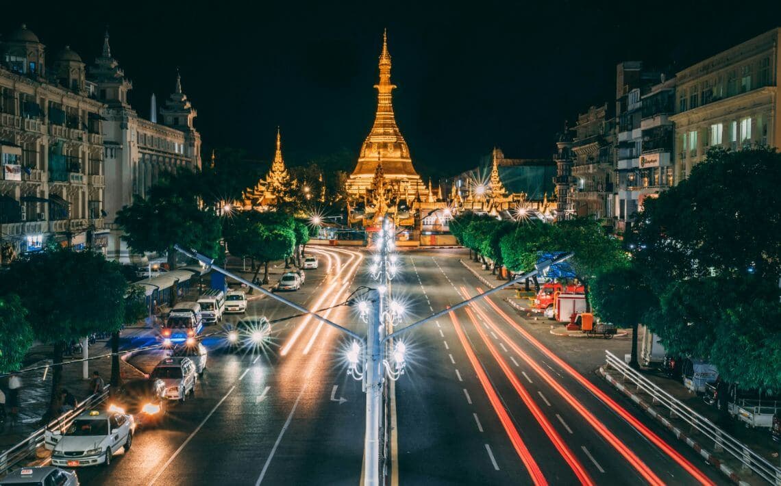 Yangon Airport to City Center