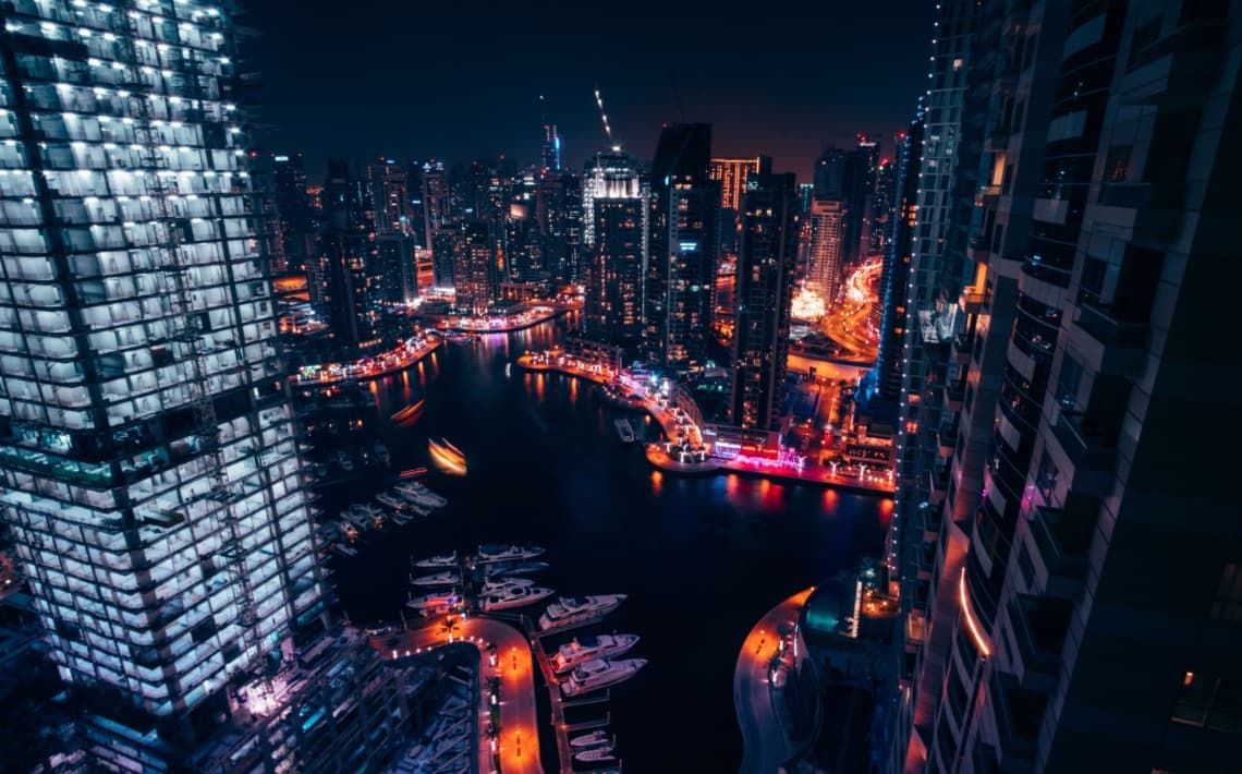 Abu Dhabi Airport to Dubai Marina