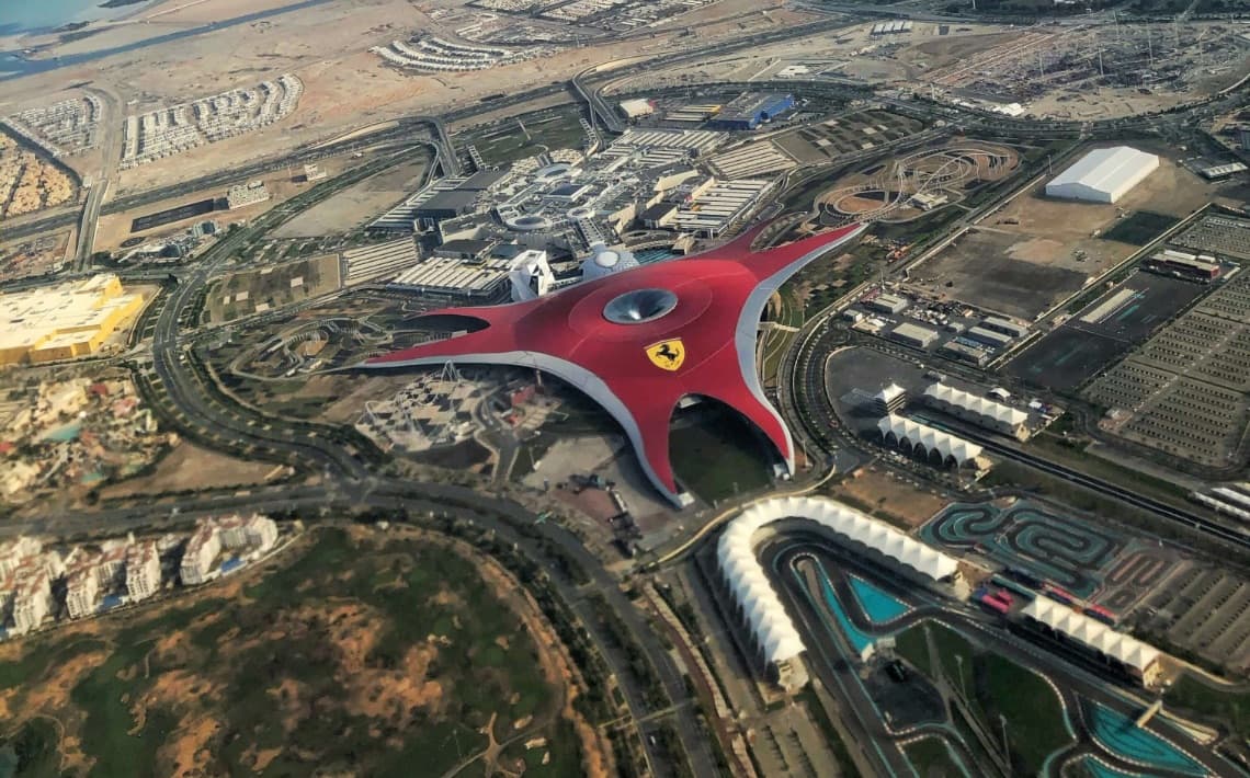 Abu Dhabi Airport to Ferrari World