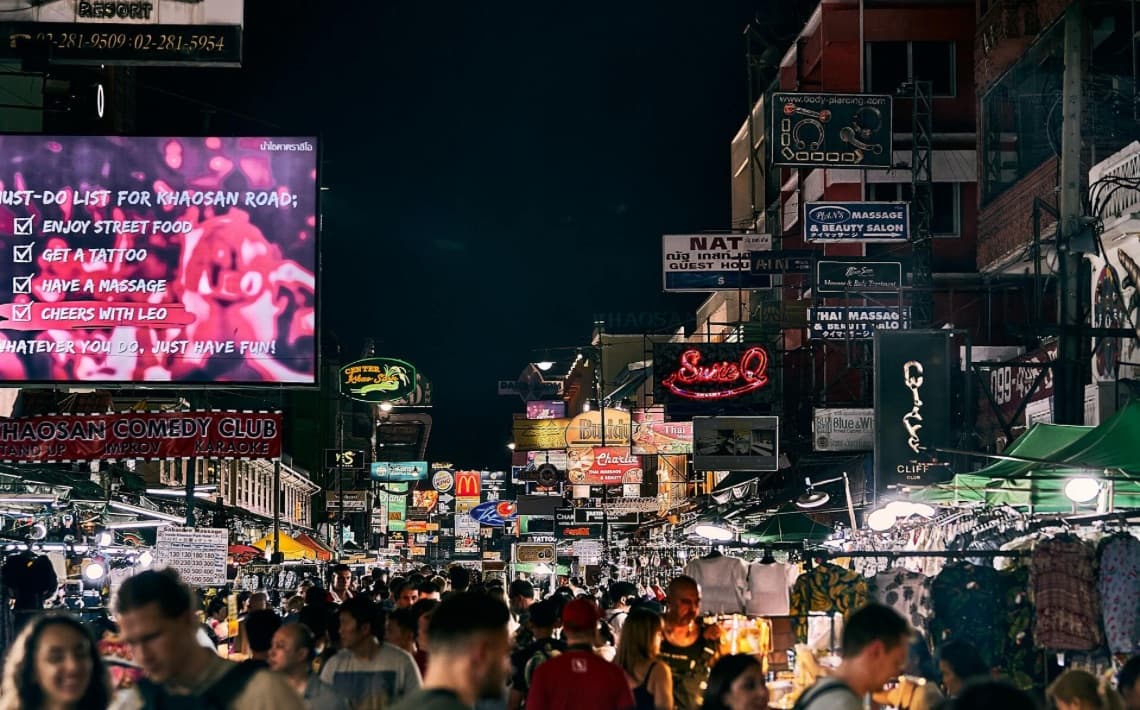 Bangkok Suvarnabhumi Airport to Khao San Road