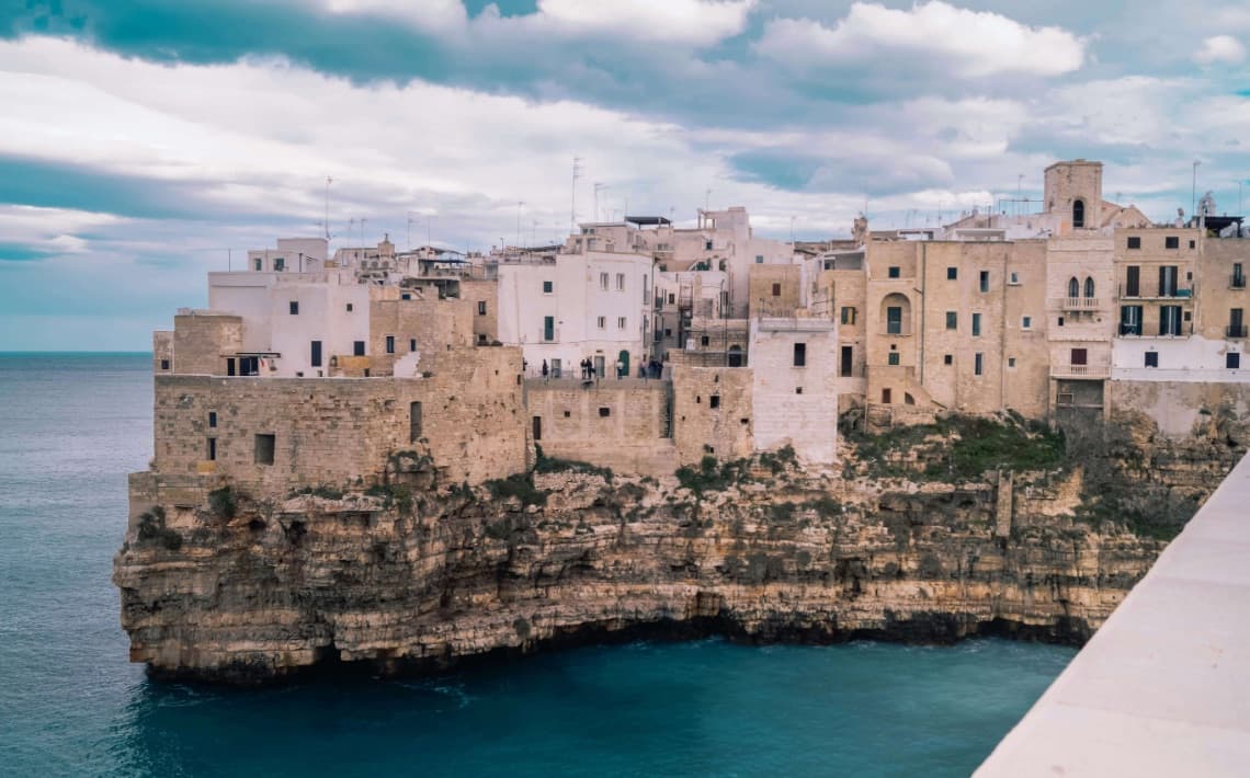 Bari Airport to Polignano a Mare