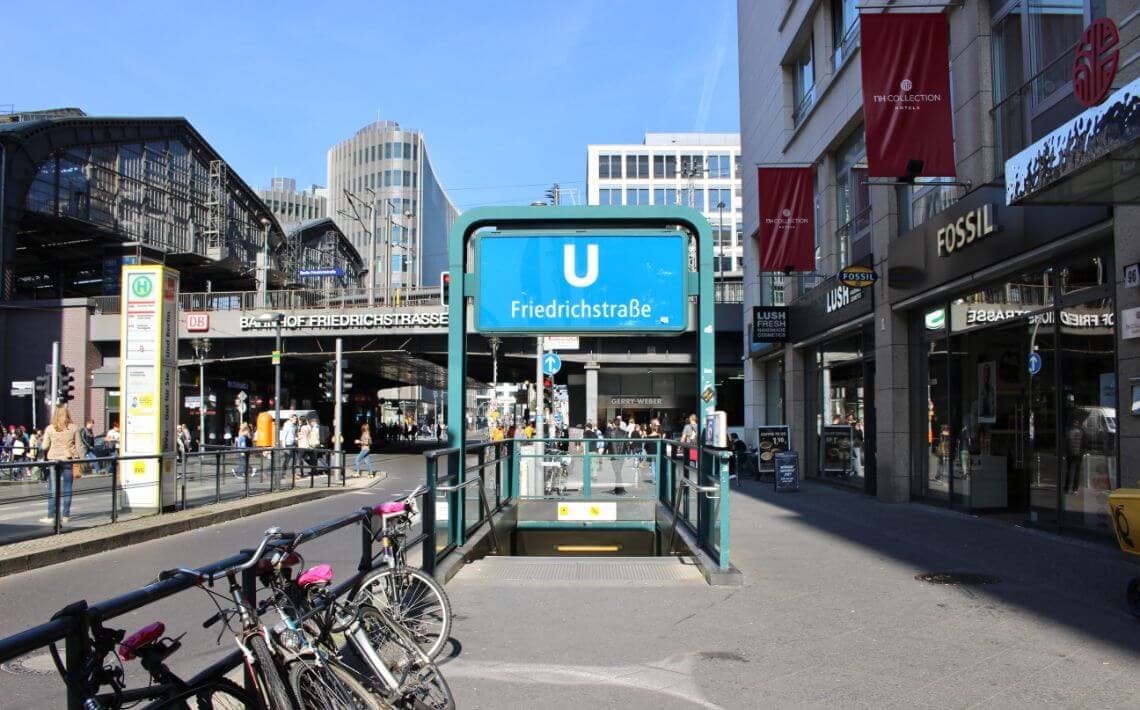 Berlin Airport to Friedrichstrasse