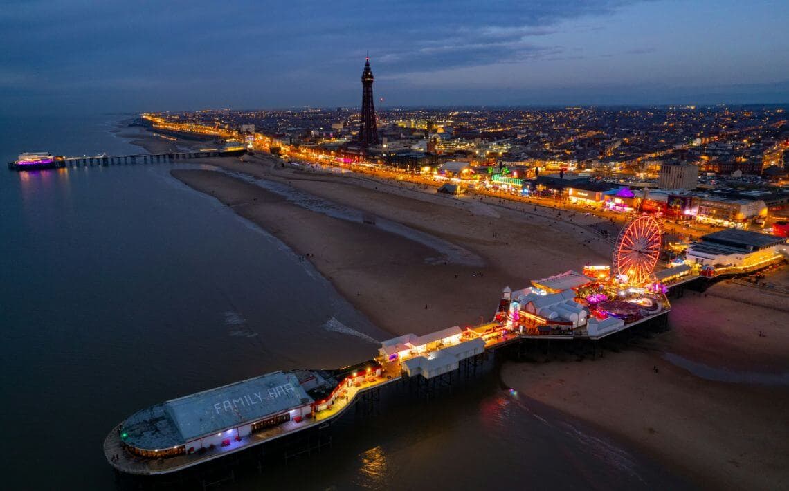 Birmingham Airport to Blackpool