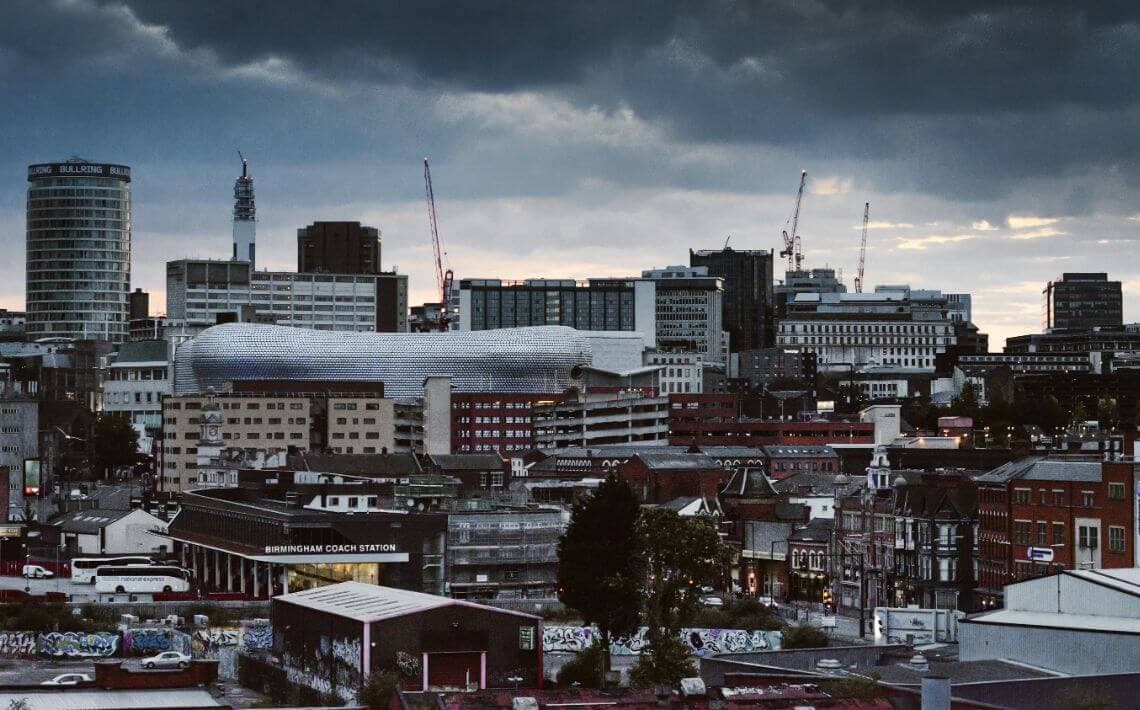 Birmingham Airport to Peterborough