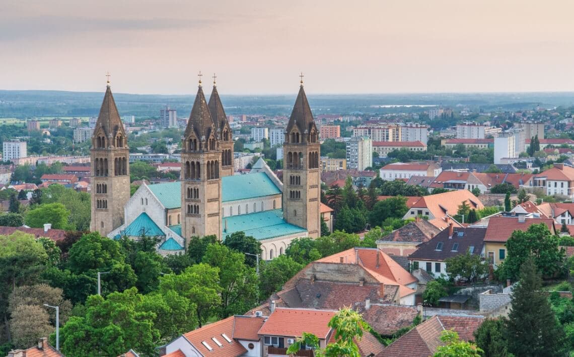 Budapest Airport to Pecs