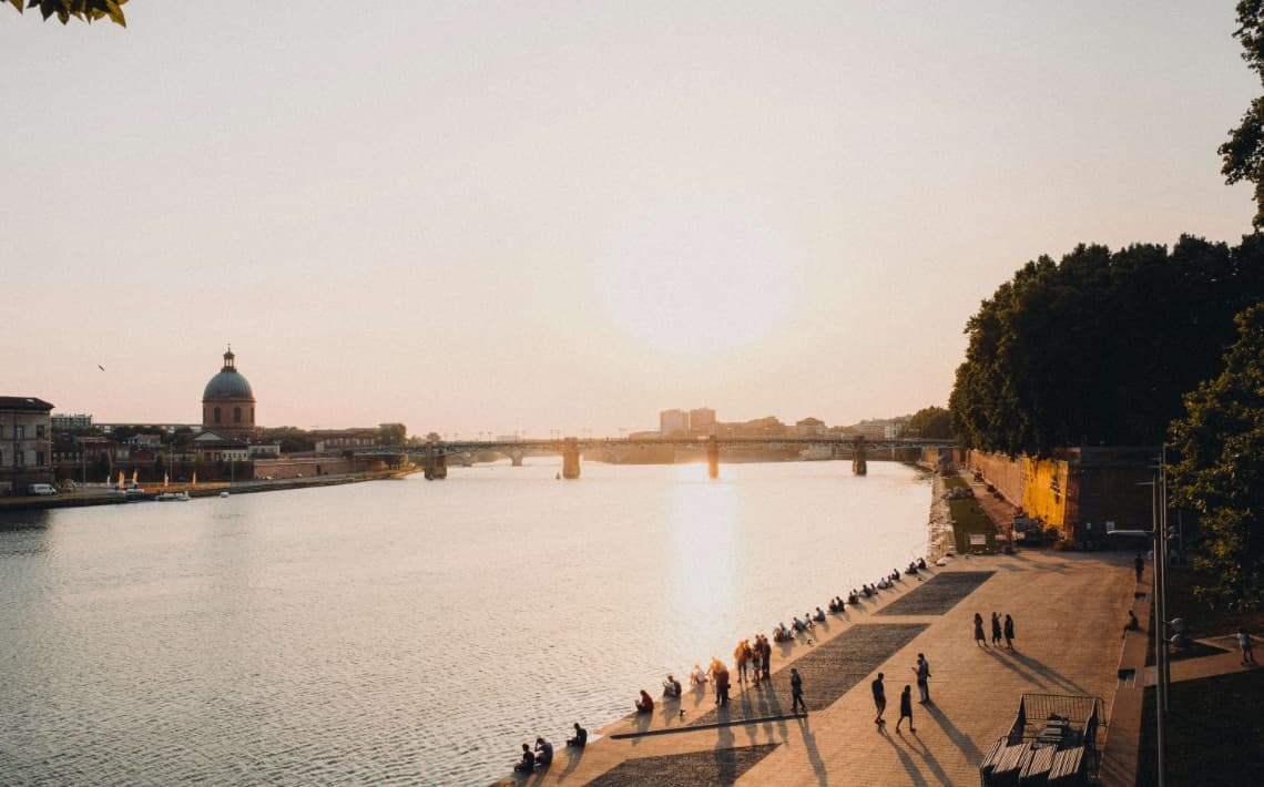 Carcassonne Airport to Toulouse