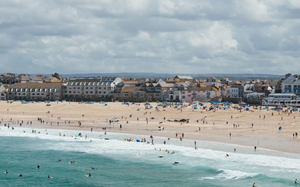 Cornwall Newquay Airport to St Ives