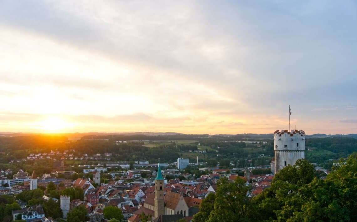 Friedrichshafen Airport to Ravensburg