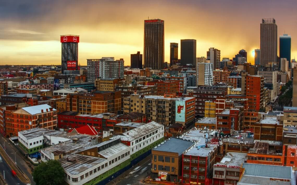 Johannesburg Airport to City Center