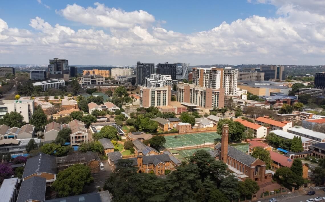 Johannesburg Airport to Rosebank