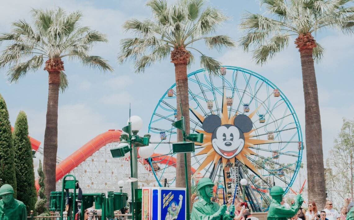 John Wayne Airport to Disneyland