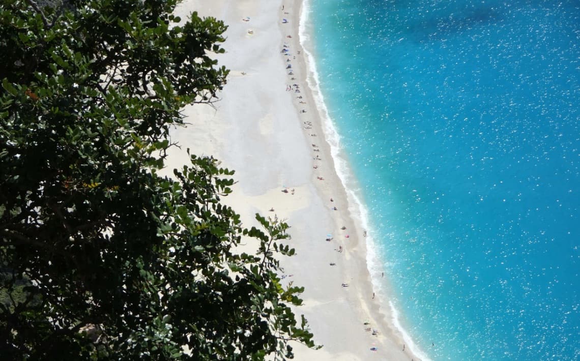 Kefalonia Airport to Myrtos Beach