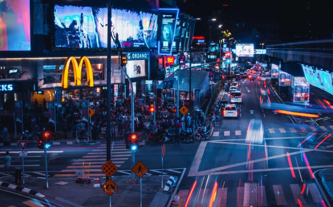 Kuala Lumpur KLIA Airport to Bukit Nanas