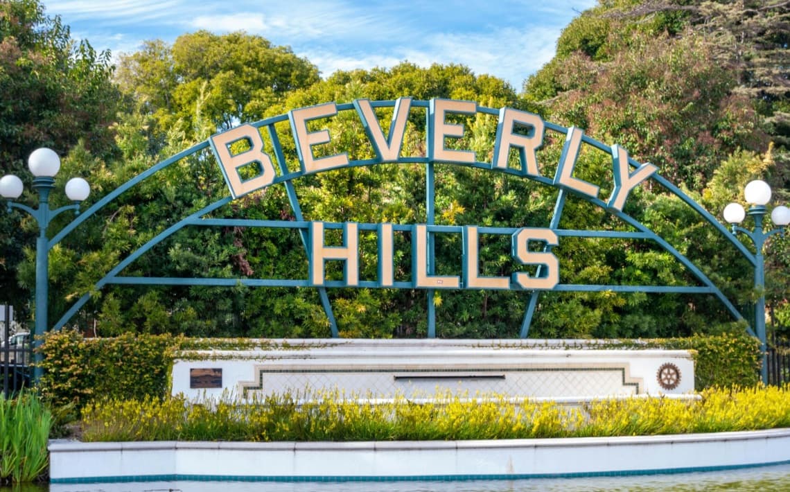 Los Angeles LAX Airport to Beverly Hills