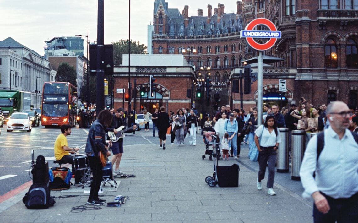 London Heathrow Airport to St. Pancras Station