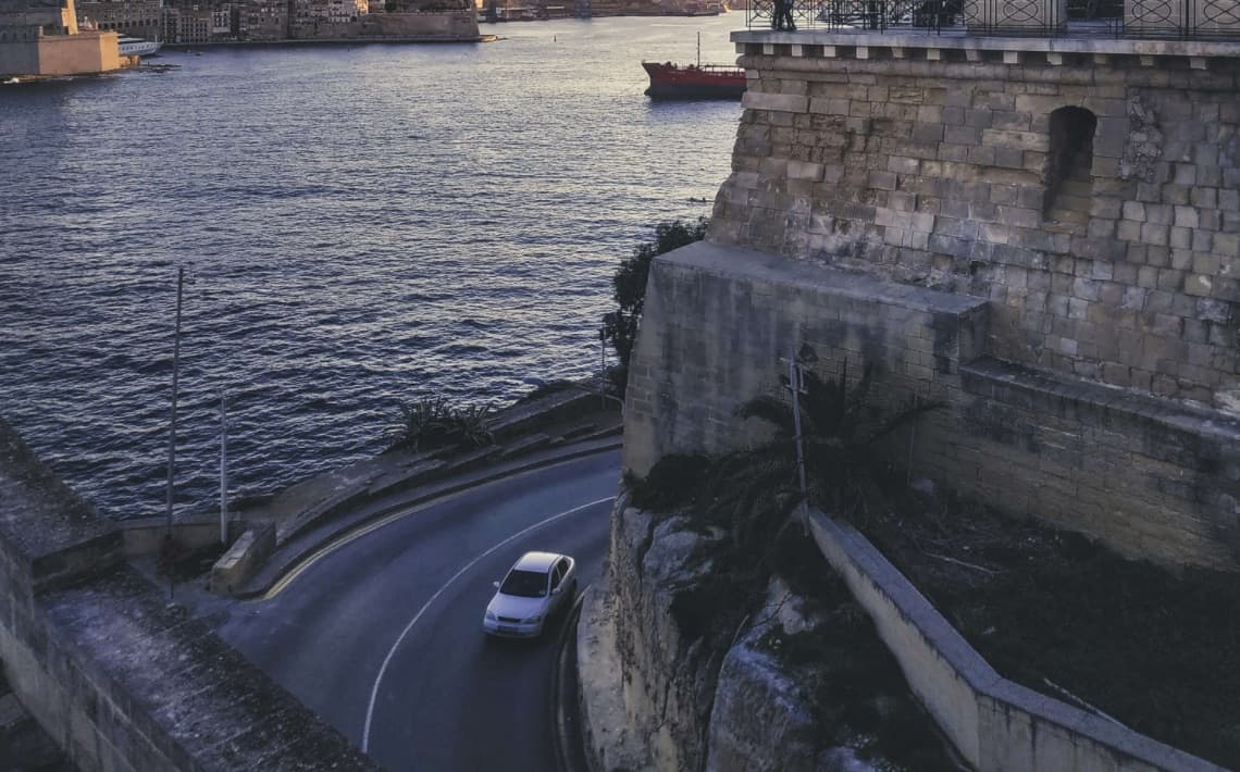 Malta Airport to Valletta Cruise Port