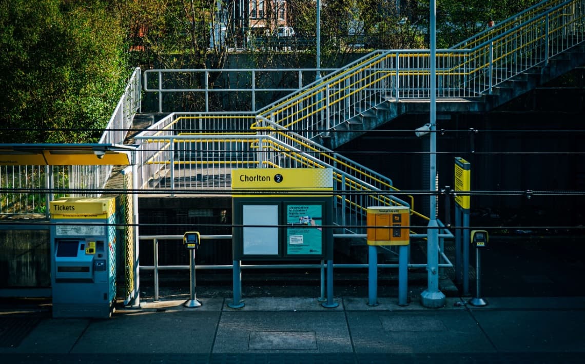 Manchester Airport to Chorlton