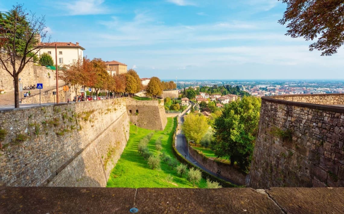 Milan Bergamo Airport to Citta Alta