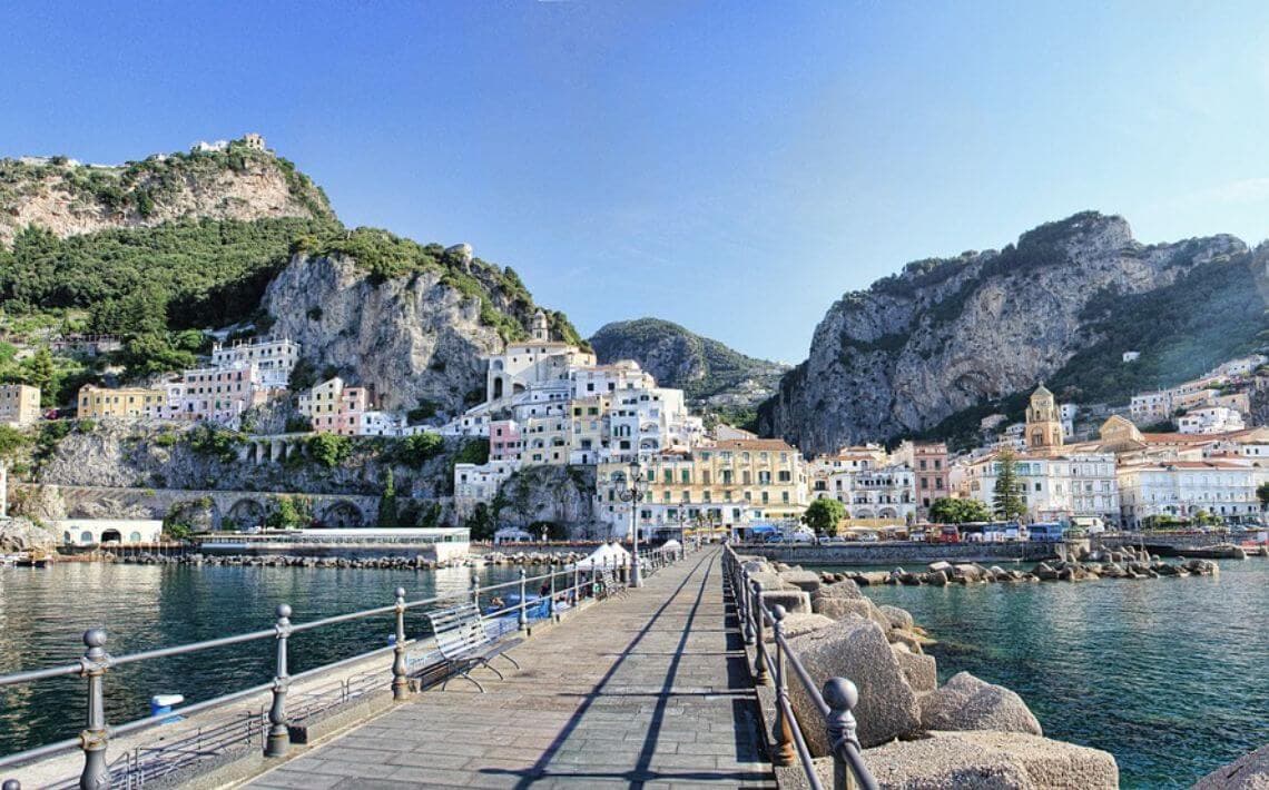 Naples Airport to Amalfi Harbour Marina Coppola