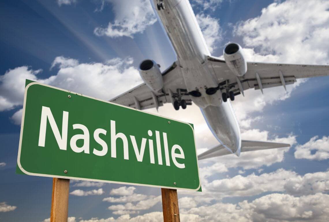 Nashville Airport to Downtown Nashville