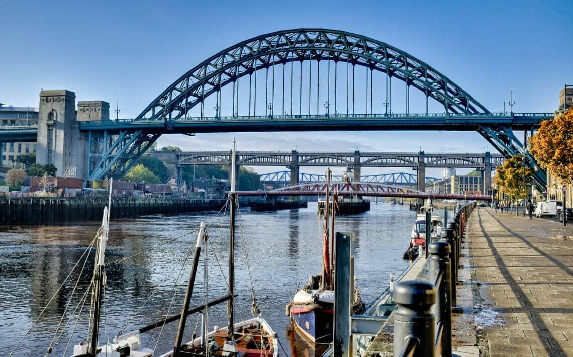 Newcastle Airport to Port of Tyne