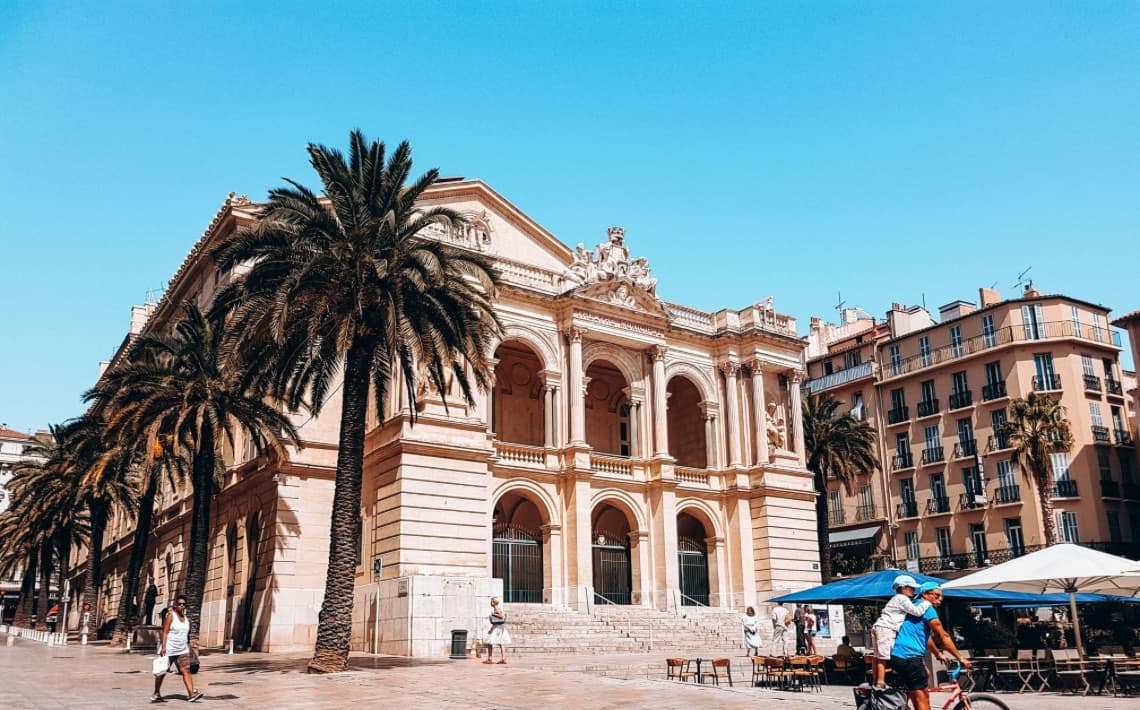 Nice Cote d'Azur Airport to Toulon