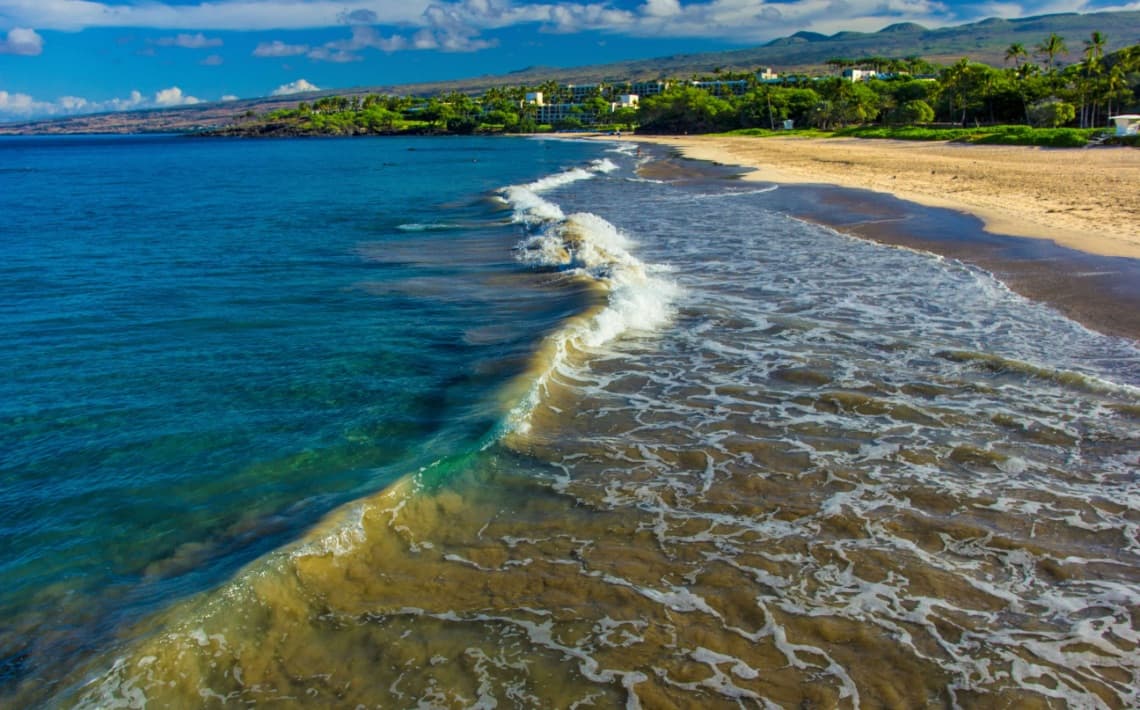 Hapuna Beach to Kona Airport