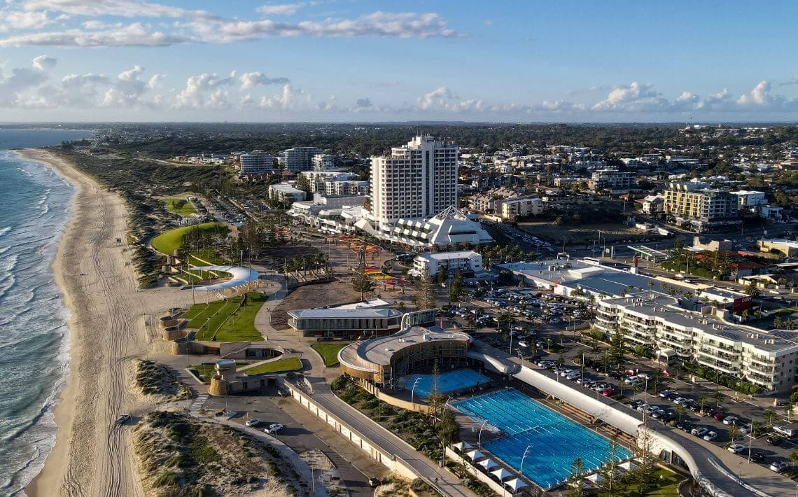 Perth Airport to Scarborough Beach