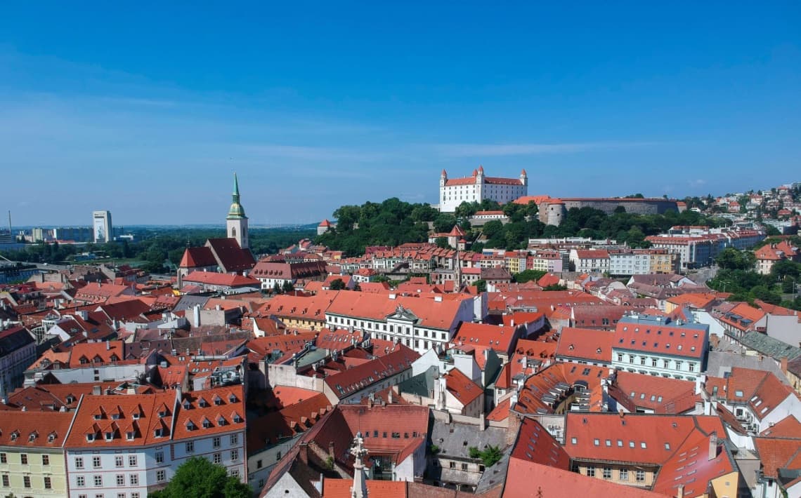 Bratislava Airport to Old Town