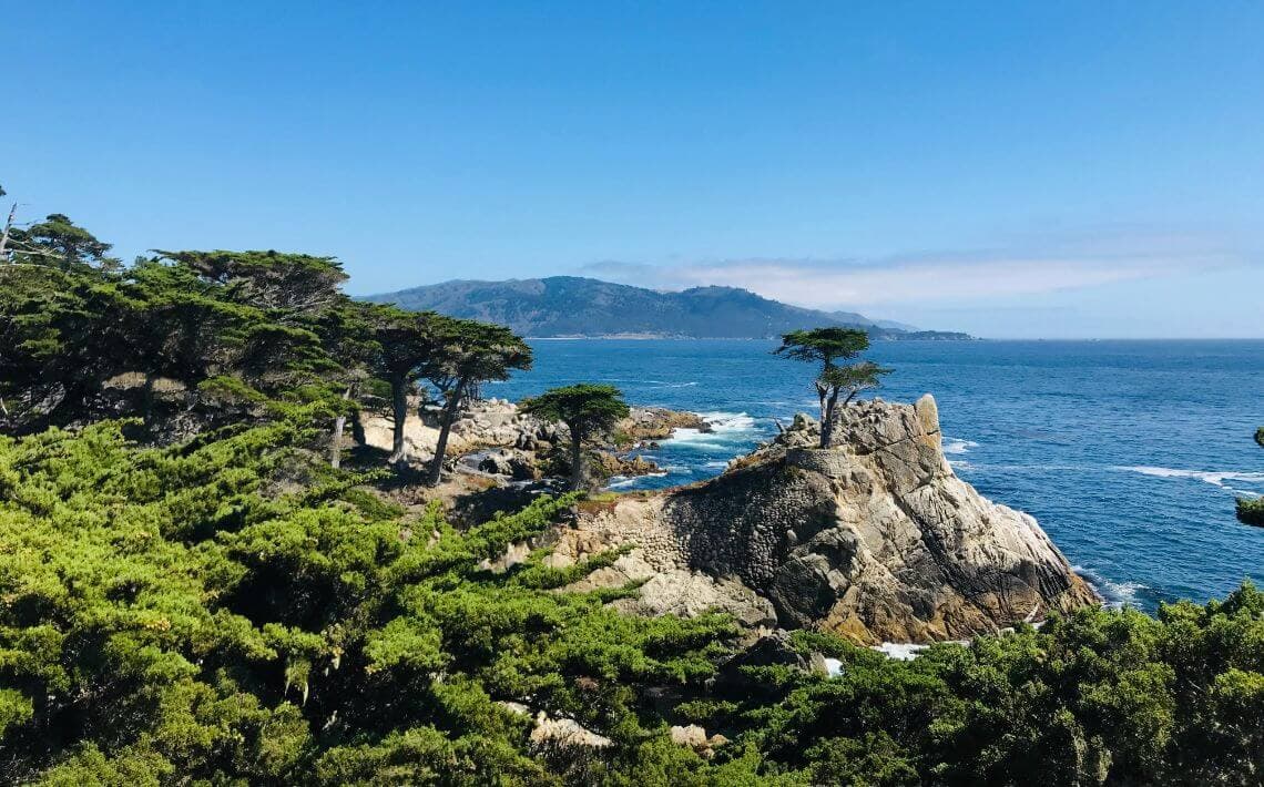 San Francisco SFO Airport to Pebble Beach