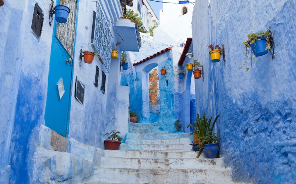 Tangier Havaalanı'ndan Chefchaouen Şehir Merkezine Ulaşım