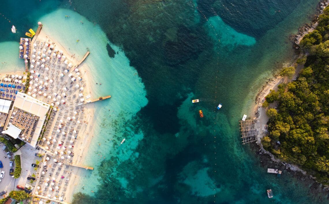 Tirana Airport to Ksamil