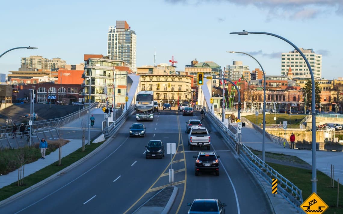 Victoria Airport to Downtown