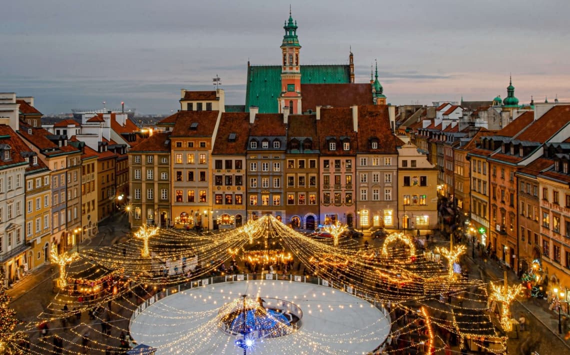 Warsaw Chopin Airport to Old Town