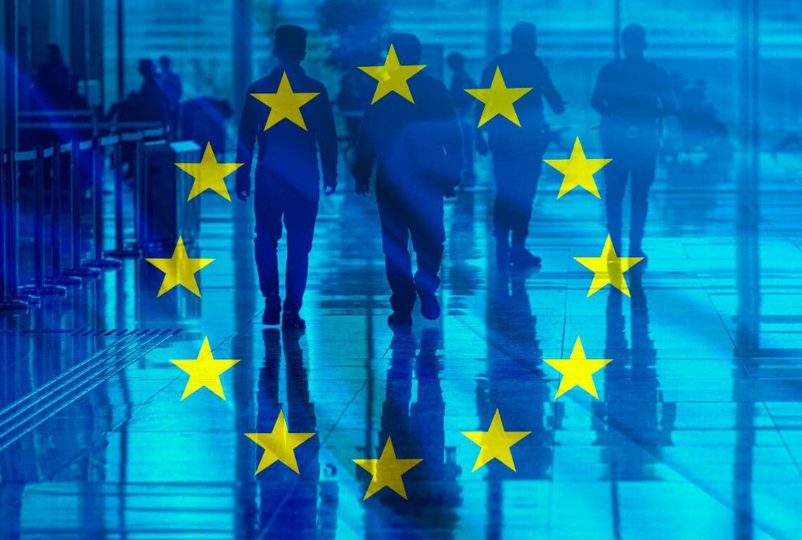 In which countries can EU citizens work?