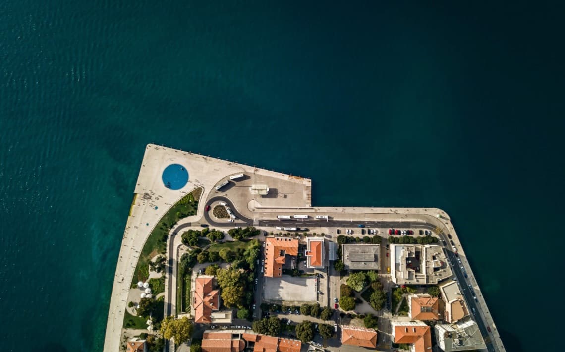 Zadar Airport to Marina Hramina