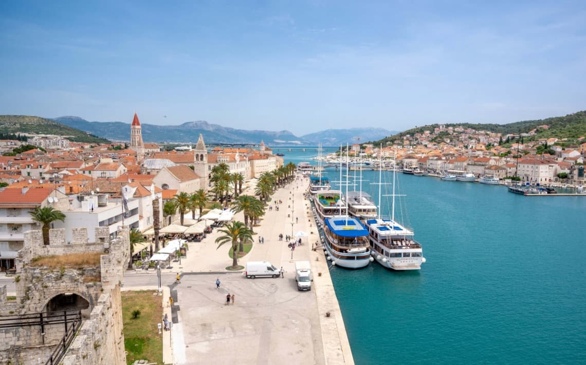 Zadar Airport to Marina Trogir